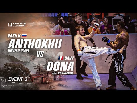 Karate Combat Vasilii Antokhii vs Davy Dona