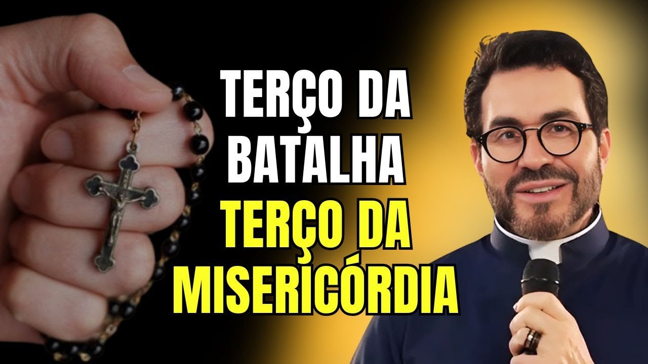 PADRE FÁBIO DE MELO, TERÇO DA BATALHA E TERÇO DA MISERICÓRDIA, 24H CLAMANDO LIVE #716