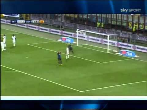 Inter Udinese 2-1 Ampia Sintesi Highlights Gol SKY 2a Giornata Serie A 11-09-10
