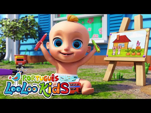 Canções para Crianças 🎶 Vamos Jogar e Brincar | Músicas Infantis LooLoo Kids Português 🎉