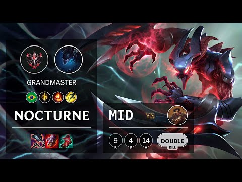 Nocturne Mid vs Viktor - BR Grandmaster Patch 11.3