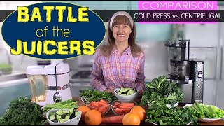 Better Juicer? JUICER COMPARISON! Centrifugal Juicer Vs Nama Cold Press Juicer