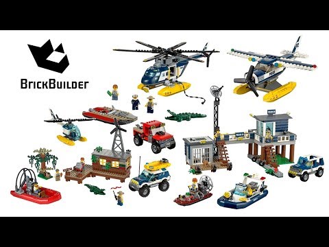 Lego City Swamp Police 2015 Compilation - Lego Speed Build for Collectors