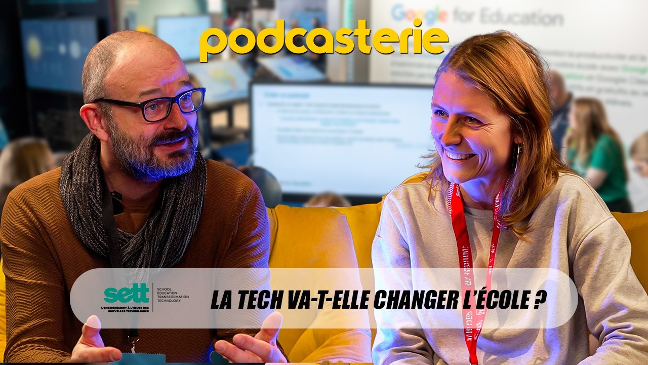 UNE PROF DE LANGUES PARLE DE L'IA DANS L'ENSEIGNEMENT SPÉCIALISÉ - LA PODCASTERIE AU SETT #3