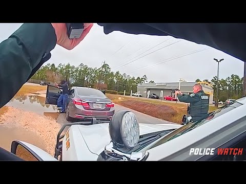 Police Chase Takes a Dark Turn When Officers Find a Baby (Police Bodycam)