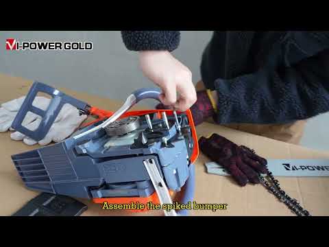 Assembly of Chainsaw  VI POWER CS6200