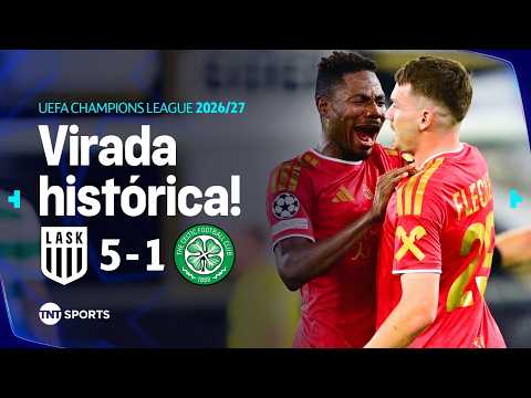 LASK FAZ O IMPOSSÍVEL, MARCA 5 GOLS E VIRA PLACAR DO AGREGADO! LASK 5 X 1 CELTIC