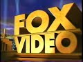 Disney Feature Presentation Handwriting Bumper Fox Video Logo 1995