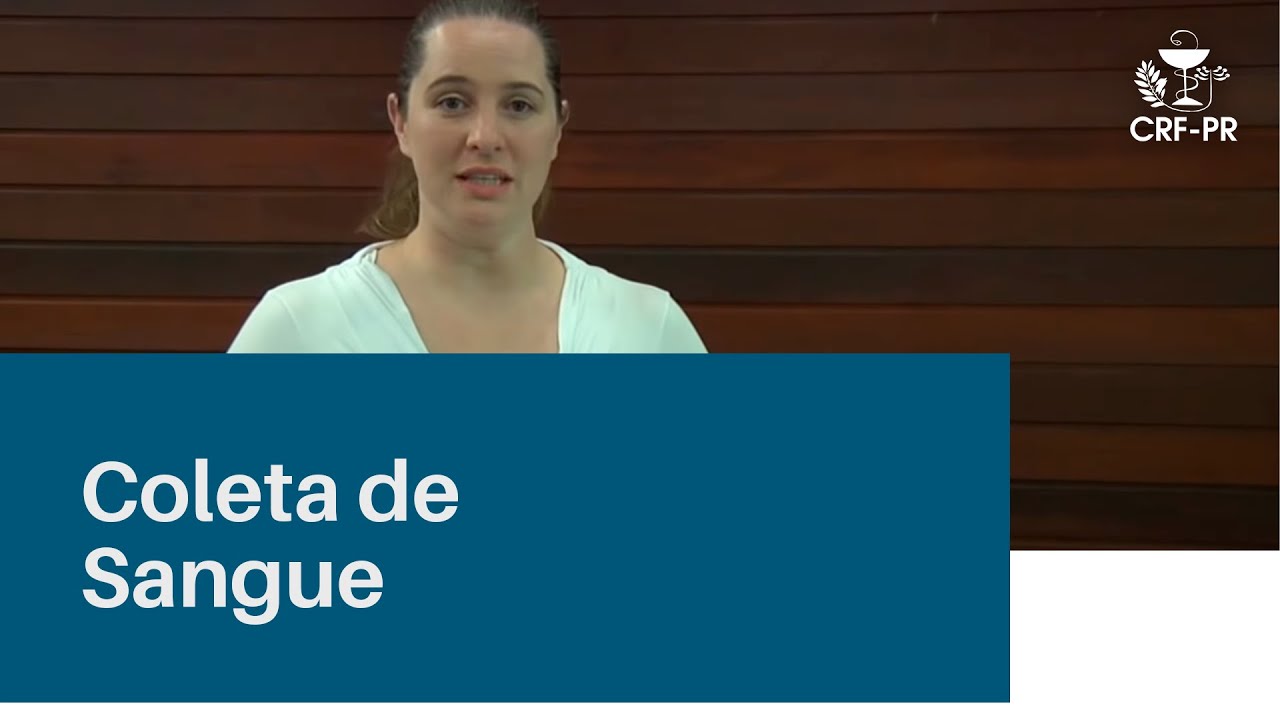 PALESTRAS CRF-PR: "Fase Pré-Analítica e Coleta de Sangue"