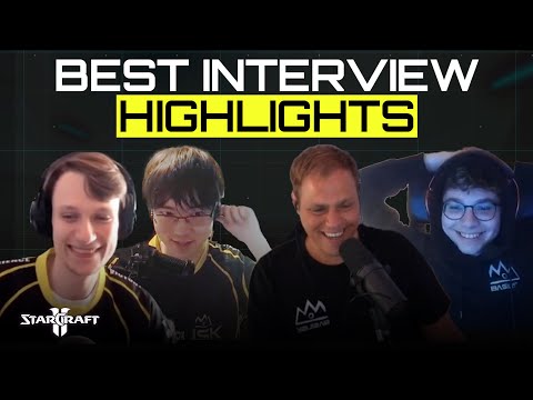 Best Interview Clips | Serral, Reynor, trigger, Rotti | Starcraft 2 | BASILISK WTL Regular Season
