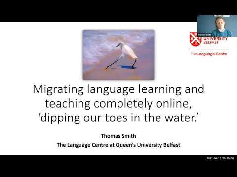 Migrating language learning and teaching completely online in a University Language Centre