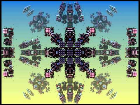 3D Fractal Animation: Trip to 1.358E9 - A 3D Fractal Zoom