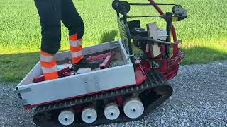 J&auml;rnh&auml;sten belteg&aring;ende transport&oslash;r med lasteplan &ndash; skogsmaskin forwarder | Image 4 - Agroline