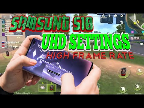 Cyber Hunter ( Samsung S10+ ) Game test, High Frame Rate/ UHD