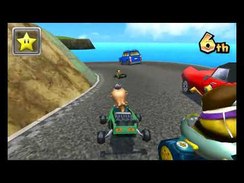 Mario Kart 7 150cc Gameplay on Wuhu Island Loop 4K UHD 60FPS