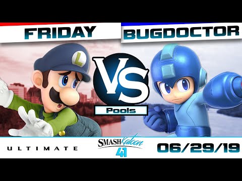 Friday (Luigi) vs. Bug Doctor (MegaMan) - Pools - Smashkatoon 41