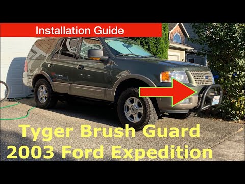 Tyger Brush Guard Installation 2003 Ford Expedition