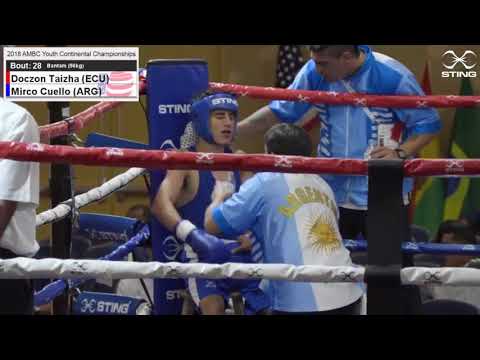 2 56kg Doczon TAIZHA ECU vs Mirco CUELLO ARG