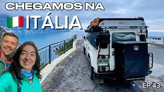 Chegamos na ITÁLIA! Road Trip Polignano a Mare, Alberobello, Costa Amalfitana e muito mais. EP.43