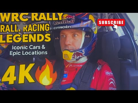 WRC Rally Racing LEGENDS | Iconic Cars & Epic Locations in Stunning 4K 🌍🔥