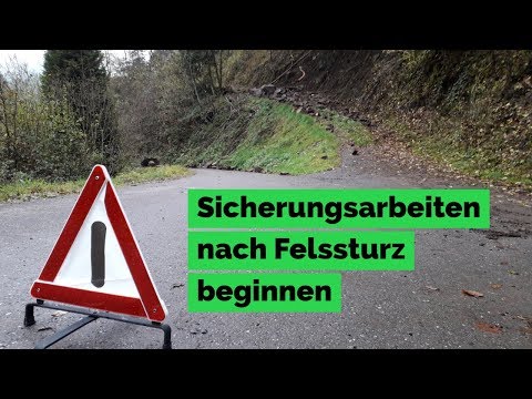 Tonnenschwerer Felsen zerstört Brücke in Schiltach