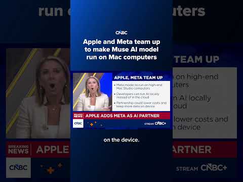 Apple and Meta team up to make Muse AI model run on Mac computers