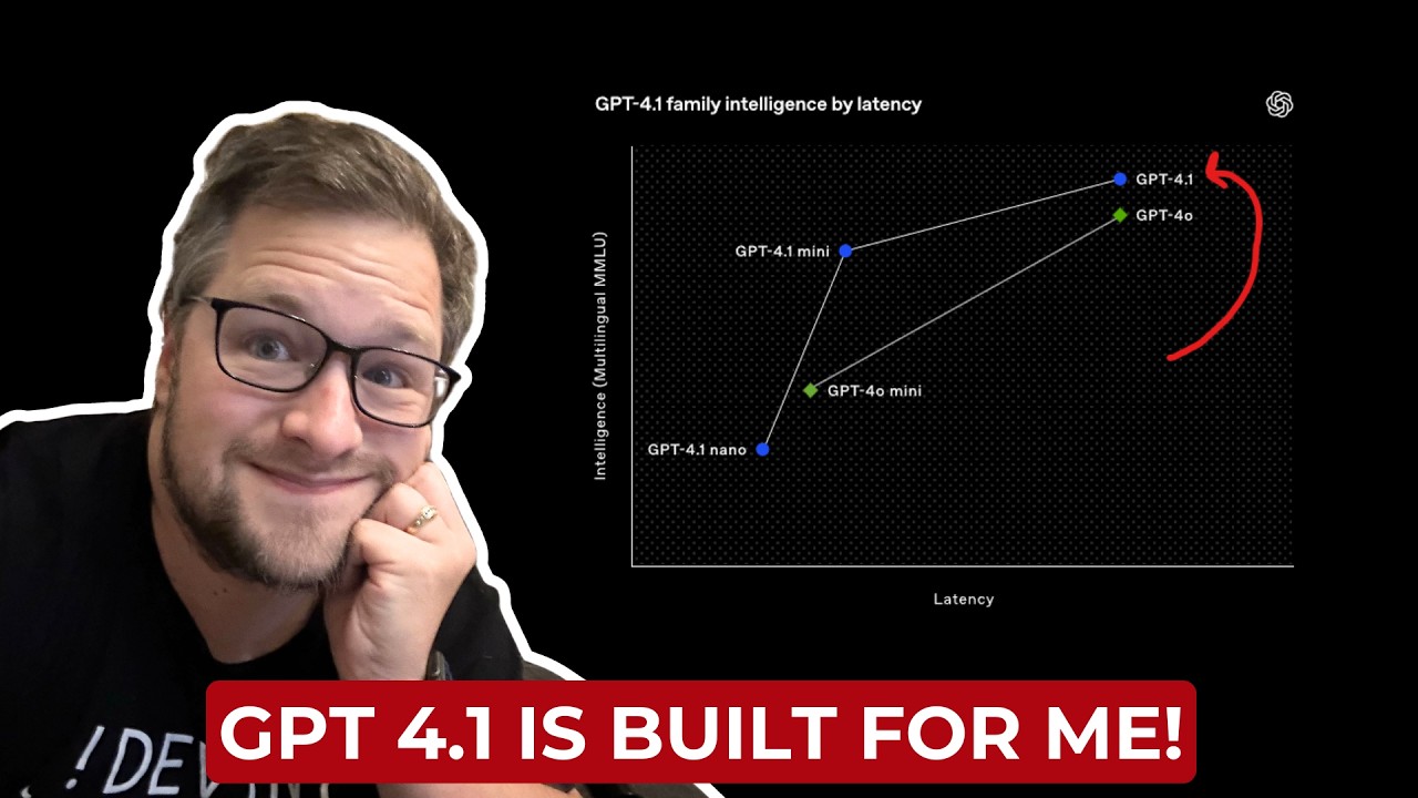 OpenAI releases GPT 4.1, good at coding, but not the best.