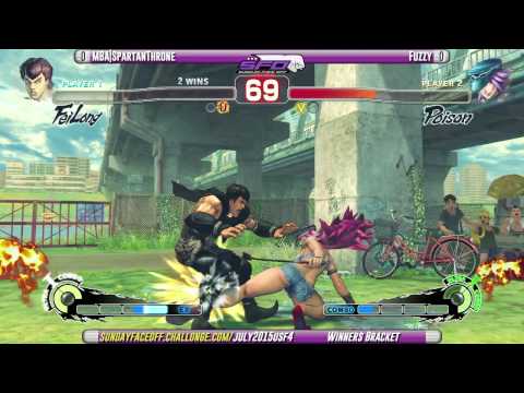 SFO Monthly July 2015 - USF4 - Winners - MBA|SpartanThrone vs Fuzzy