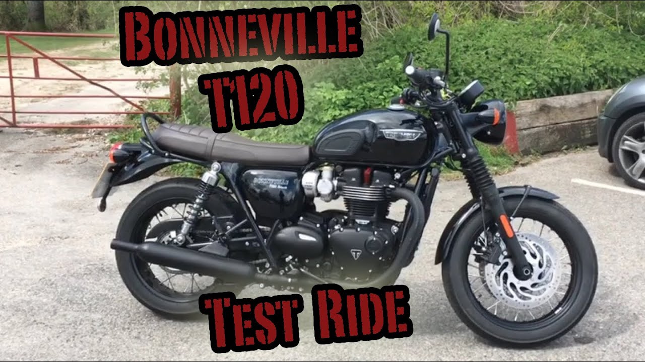 Triumph Bonneville T120 Black Test Ride