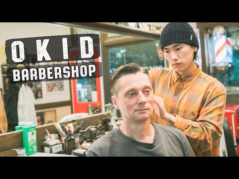 💈 Relaxing Haircut Hairwash & Style 부산 이발소 | OKID Barbershop Busan South Korea