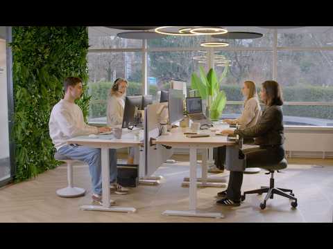 Zit-sta bureau Leitz Ergo elektrisch 140x80cm