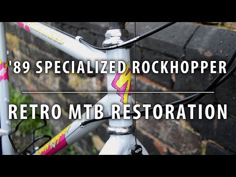 1989 Specialized Rockhopper - THE FINALE! - Retro MTB Restoration