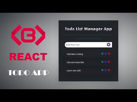 Complete React TODO App In Somali