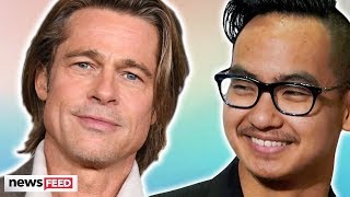 Brad Pitt RECONCILES With Estranged Son Maddox! video