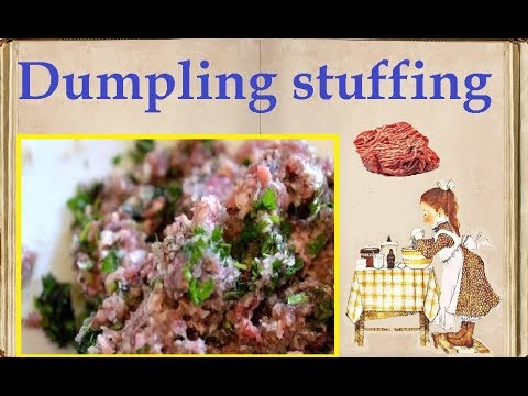 Dumpling stuffing / Book of recipes / Bon Appetit