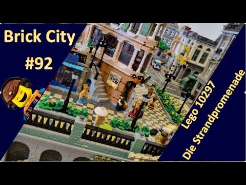 Brick City #92  - #Lego10297 Boutique Hotel zieht ein - Die Strandpromenade 2.0