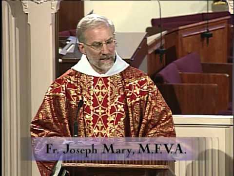 Homily 2012-07-25 - Fr Joseph Mary MFVA - St James - Apostle