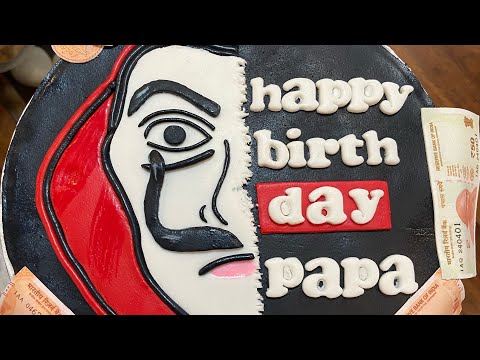 Money Heist Cake by Shazia Shahid Khan