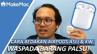 Begini Cara Membedakan AirPods Asli dan Palsu