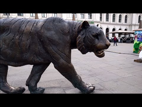 The Tiger statue in Oslo, Norway