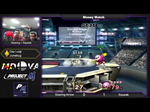 Money Match - Project M @ Xanadu Dec. 20: Searing Arrow (Lucario) vs. Squeak (Meta Knight)