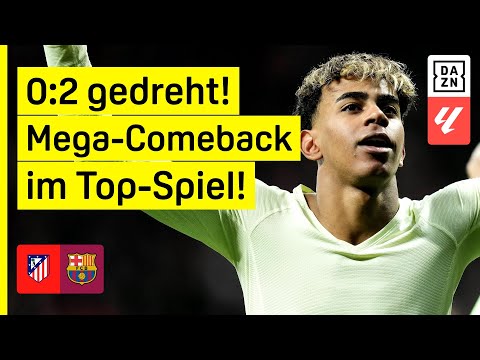 Atletico Madrid - FC Barcelona | LaLiga | DAZN Highlights