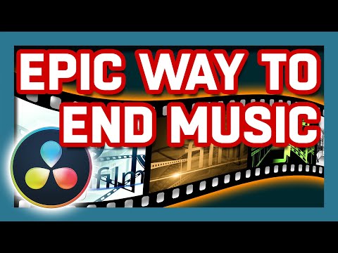 End Music Anywhere With Reverb Effect In Davinci Resolve