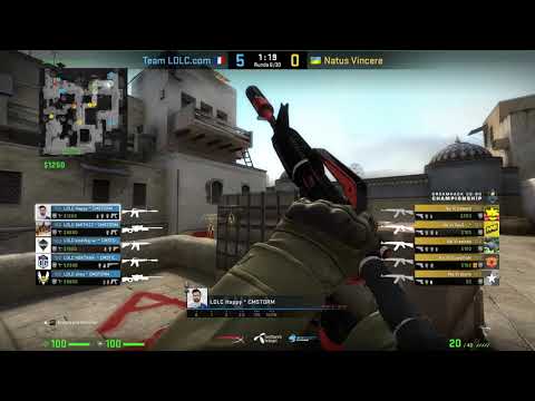 Team LDLC vs Natus Vincere - Map 2 - Dust 2 - Semifinal (BO3) - DreamHack Winter 2014 - CS:GO