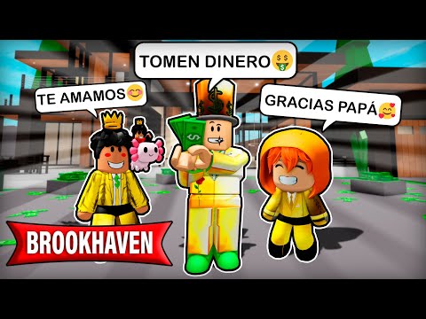 NOS ADOPTA un MILLONARIO en BROOKHAVEN 🤑💰 ft. @zerflox9844