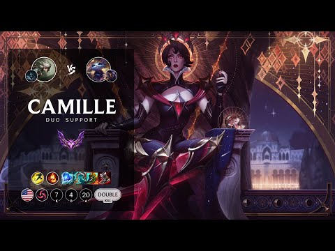 Camille Support vs Yuumi - NA Master Patch 12.18