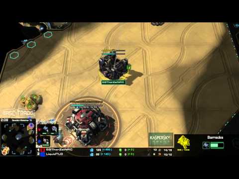[EG]ThorZain(T) Vs. [Liquid]TLO(Z) R3 G4 - Kaspersky KOTH Arena