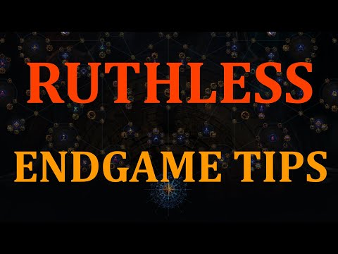 Path of Exile 3.22 - How to Start RUTHLESS Endgame