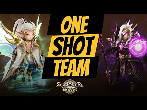 One Shot Team. Oberon, Herteit and Odin in Summoners War G3 RTA