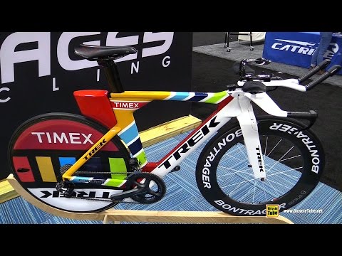 2017 Trek Speed Concept Timex Trithlon Bike - Walkaround - 2016 Interbike Las Vegas